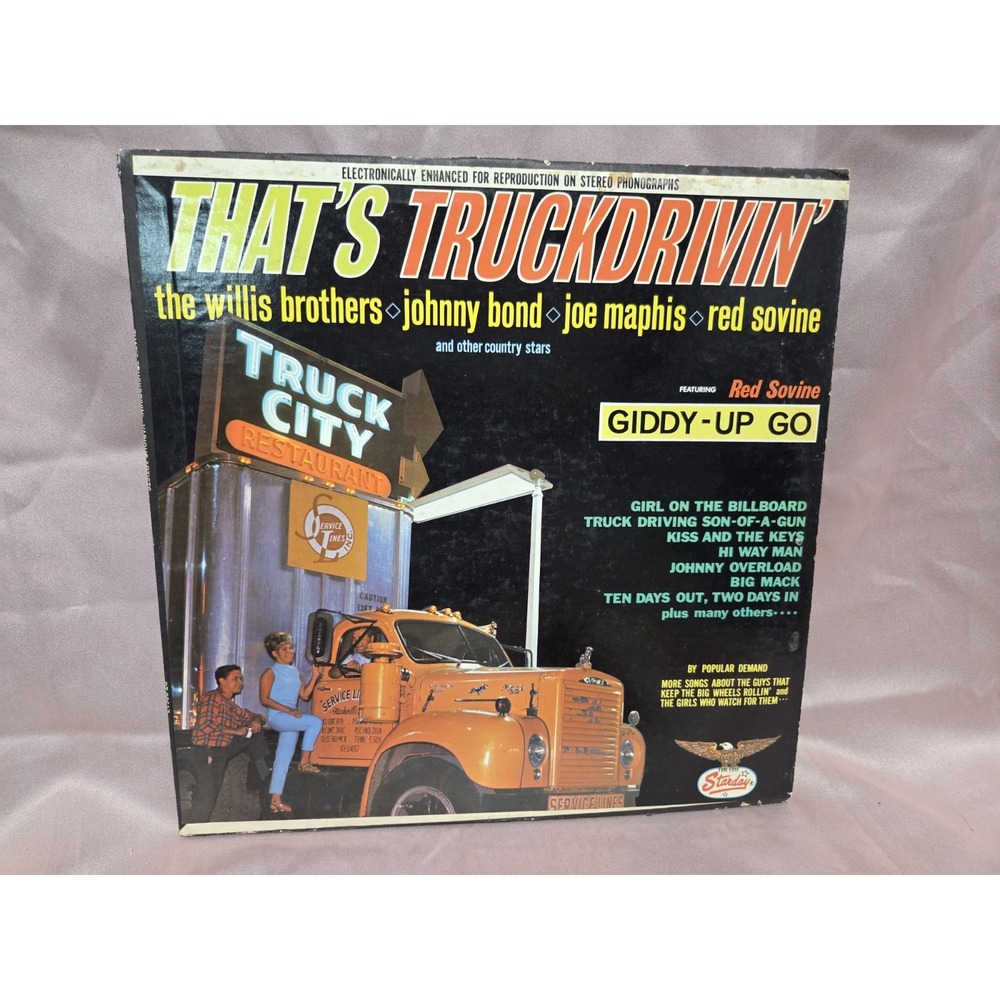 Various That's Truckdrivin' LP Vinyl Record Album Country Music